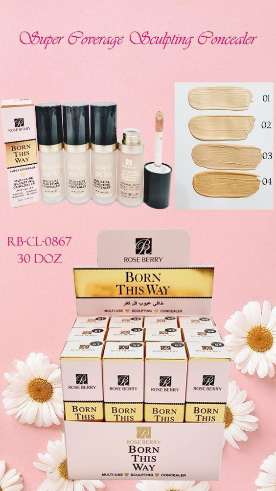 Rose Berry Born This Way Super Coverage Sculpting Concealer