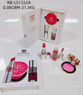Rose Berry Lipstick+Blush+Lipgloss Set - Shade A