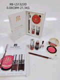 Rose Berry Lip Contour+Blush+Lipglossy+Lip Tint Set - Shade D