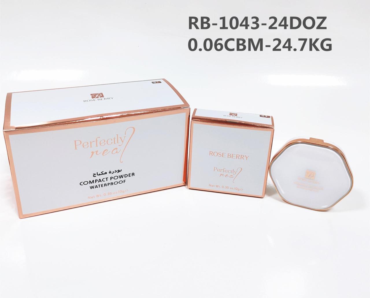 Rose Berry Perfectly Real Compact Powder Waterproof