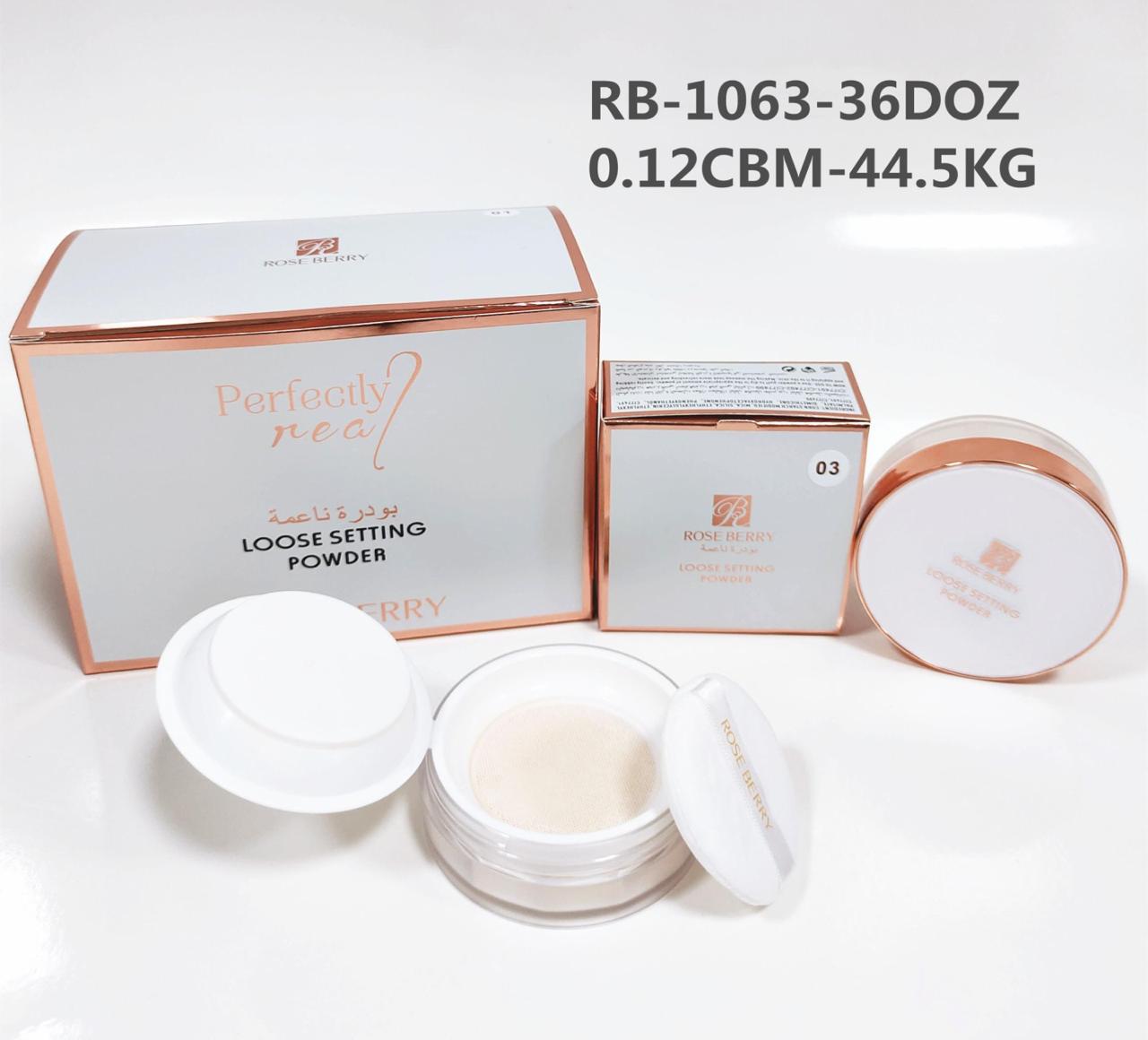 Rose Berry Perfectly Real Loose Setting Powder