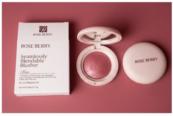 ROSE BERRY Powder Blusher Dupe rare beauty