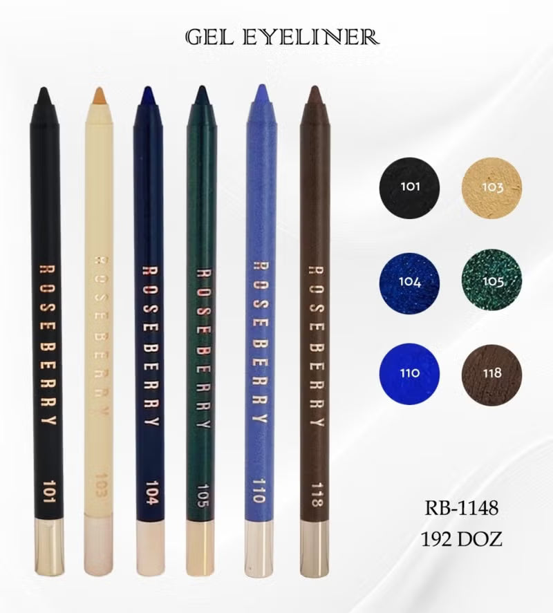 Waterproof Eyeliner Pencil kohl - 105 Green