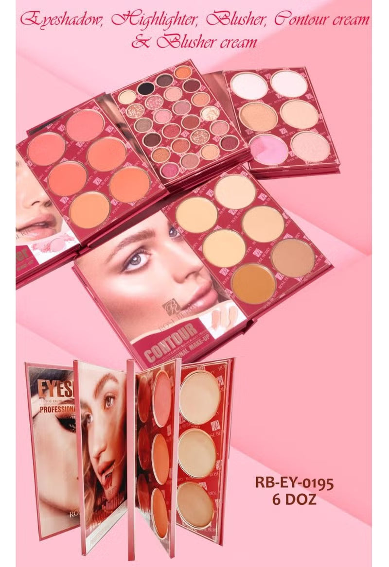 All-in-One Makeup Book Palette (5 Pages)